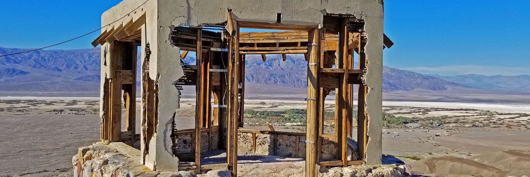 What's Left of the Tea House Front Entrance | Tea House & Table Rock Circuit | Furnace Creek | Death Valley National Park, California