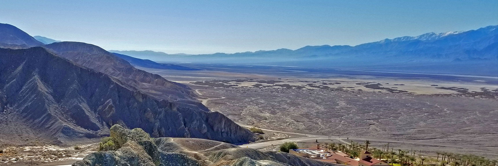 Southern View of Death Valley Viewed from Within the Tea House | Tea House & Table Rock Circuit | Furnace Creek | Death Valley National Park, California