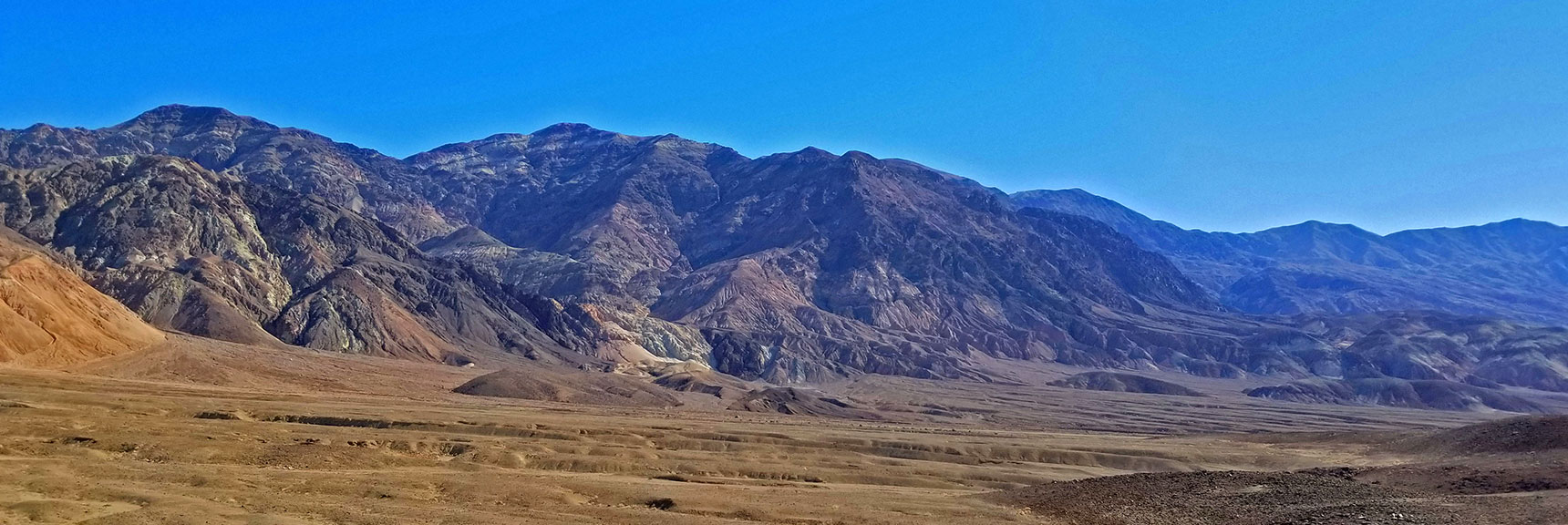 Black Mountains Toward Dante's Ridge | Artists Drive Hidden Canyon Hikes | Death Valley National Park, California
