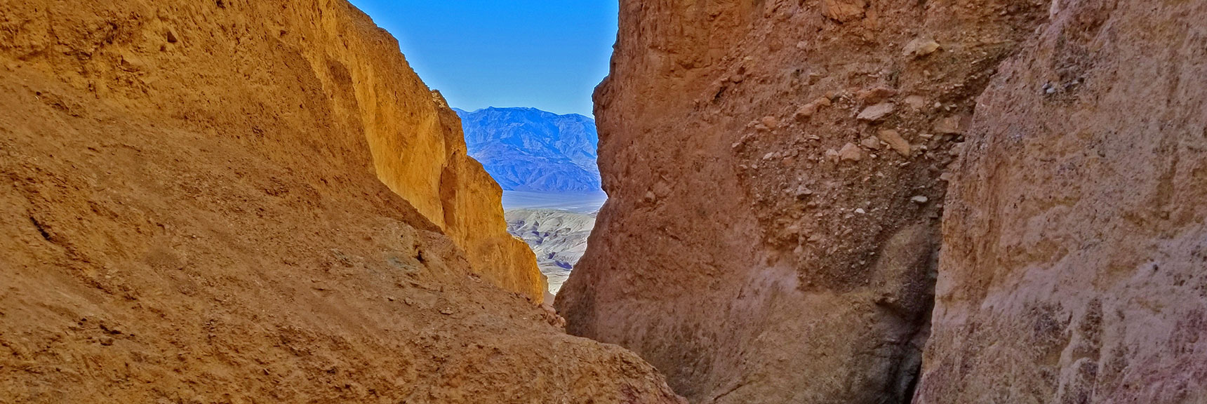 View Toward the Opening of First Dip Canyon | Artists Drive Hidden Canyon Hikes | Death Valley National Park, California