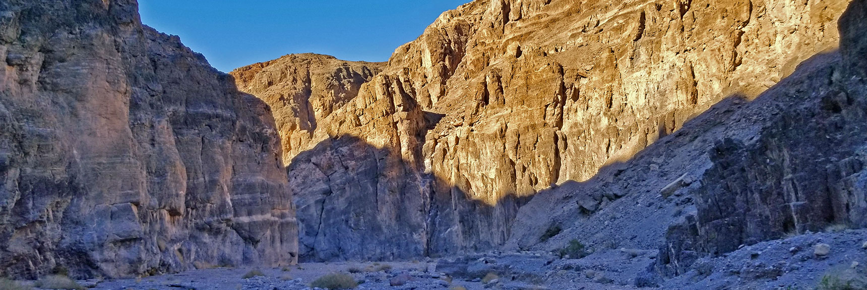 Lower Fall Canyon Alternately Widens and Narrows | Fall Canyon | Death Valley National Park, California