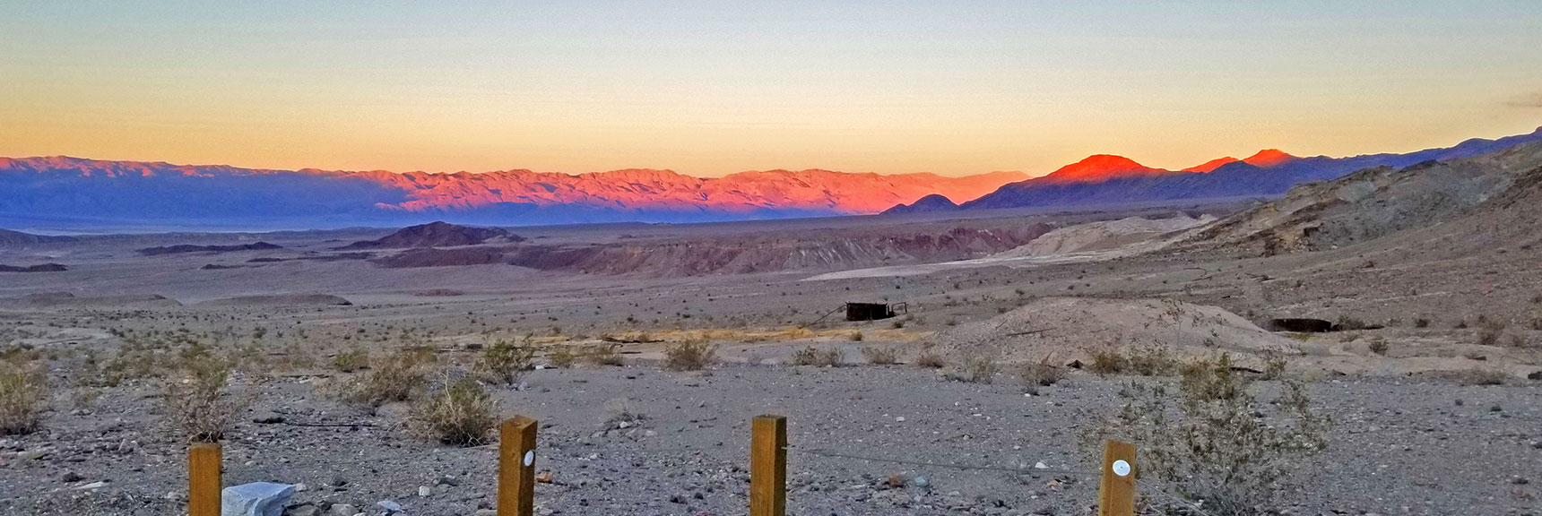 Sunrise Over Northern Death Valley from Keane Wonder Mine Parking Area | Keane Wonder Mine | Death Valley National Park, California