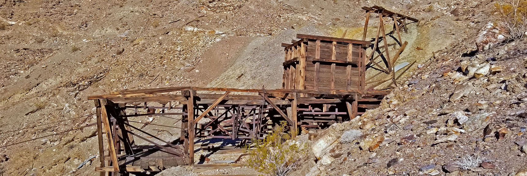 Upper Stamp Mill and Aerial Tram Summit | Keane Wonder Mine | Death Valley National Park, California