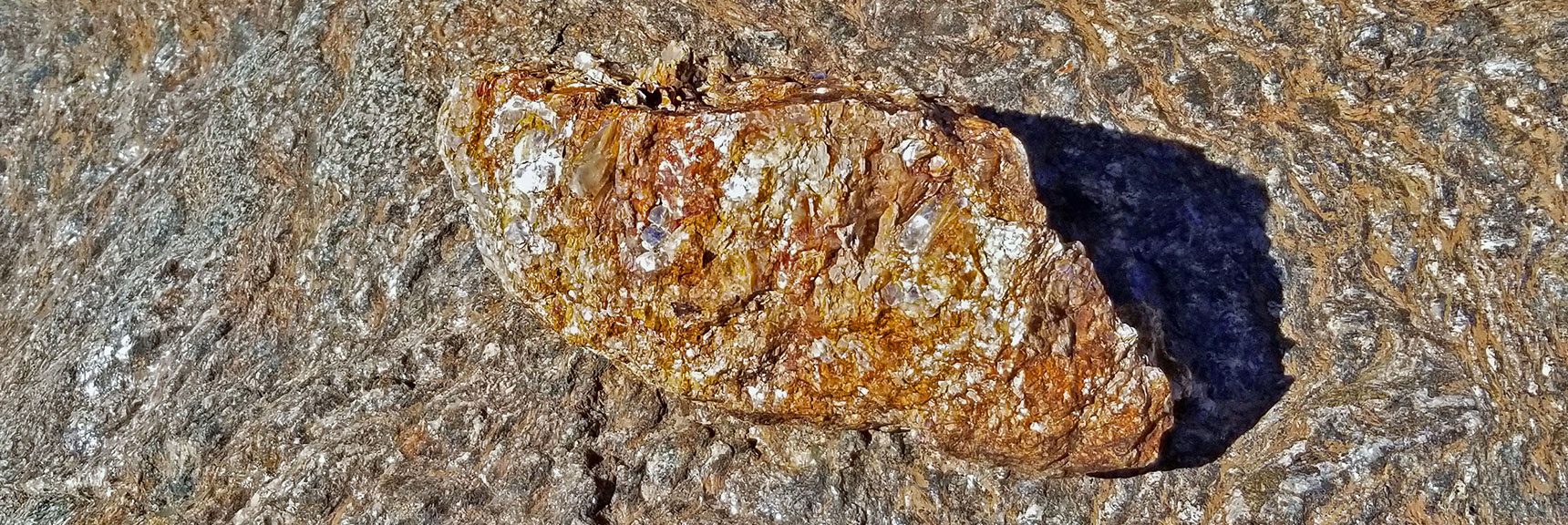 Raw Gold Ore Embedded with Crystal | Keane Wonder Mine | Death Valley National Park, California