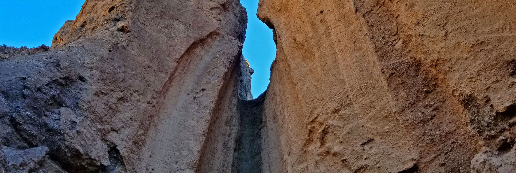 Looking Up the Dry Waterfall Alcove Above the Natural Bridge | Natural Bridge Canyon | Death Valley National Park, California