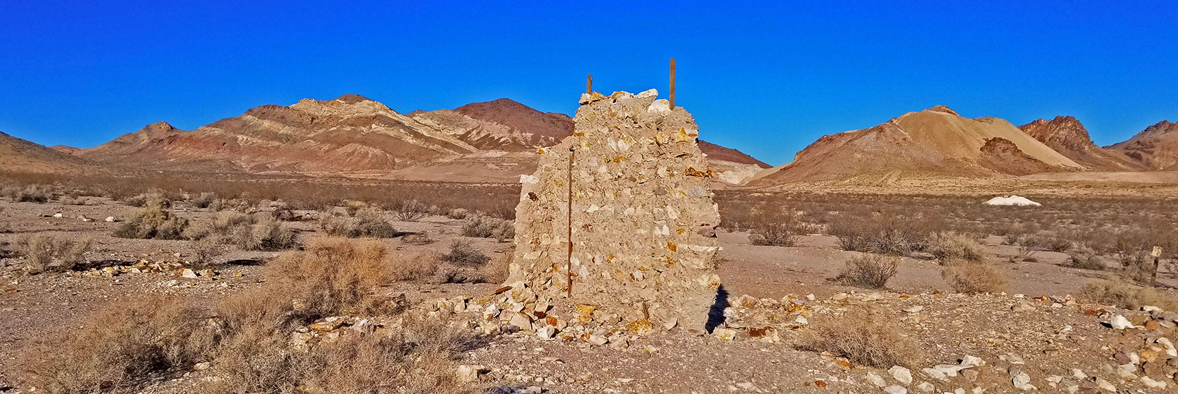 One Wall Left | Rhyolite Ghost Town | Death Valley Area, Nevada