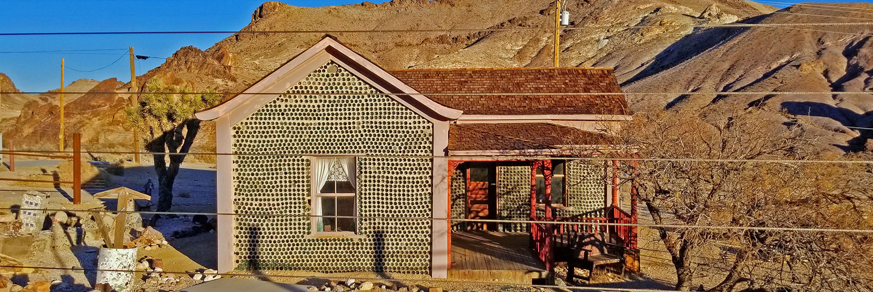 Tom Kelly Bottle House | Rhyolite Ghost Town | Death Valley Area, Nevada
