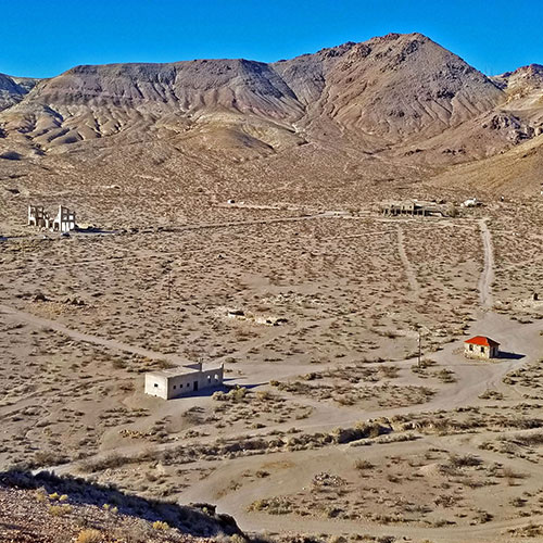 Rhyolite Ghost Town | Death Valley Area, Nevada