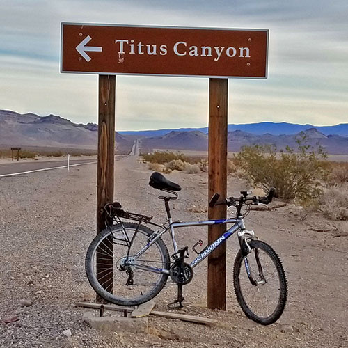 Titus Canyon Grand Loop by Mountain Bike | Death Valley National Park, California