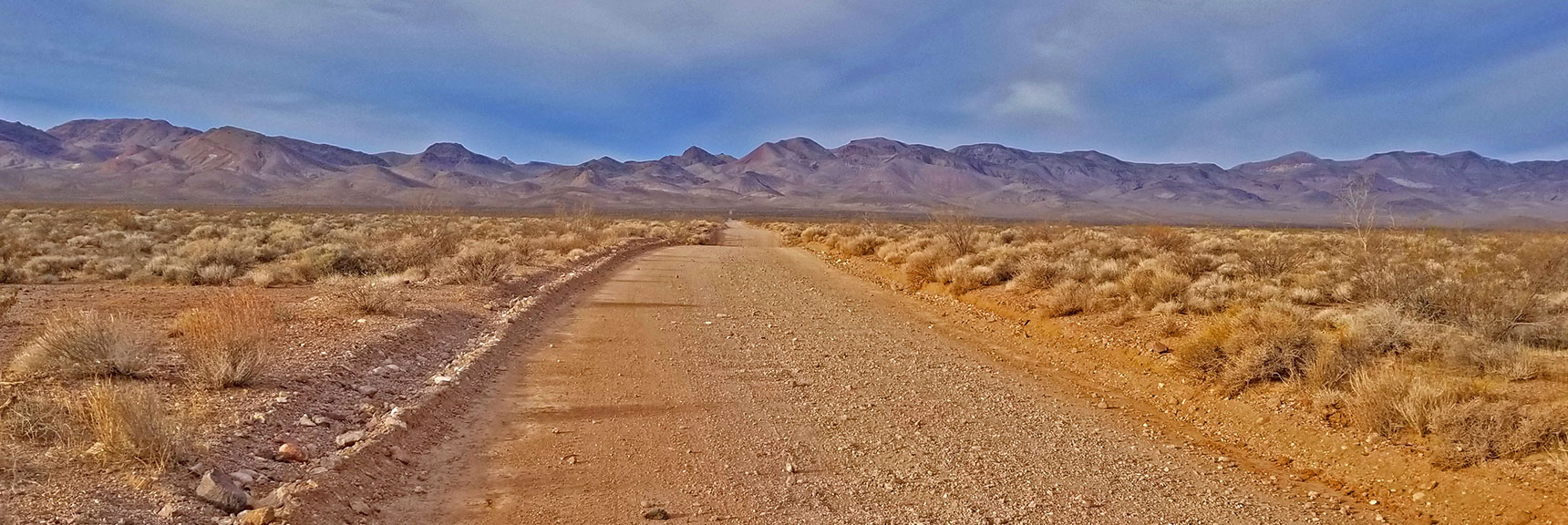 Heading Toward the Grapevine Mountains and Titus Canyon on Titus Canyon Road. | Titus Canyon Grand Loop by Mountain Bike | Death Valley National Park, California