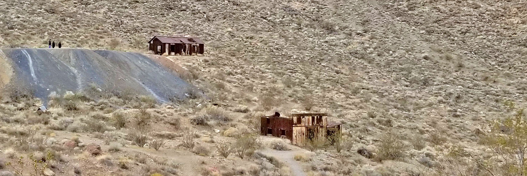 Some Remaining Leadfield Buildings. | Titus Canyon Grand Loop by Mountain Bike | Death Valley National Park, California