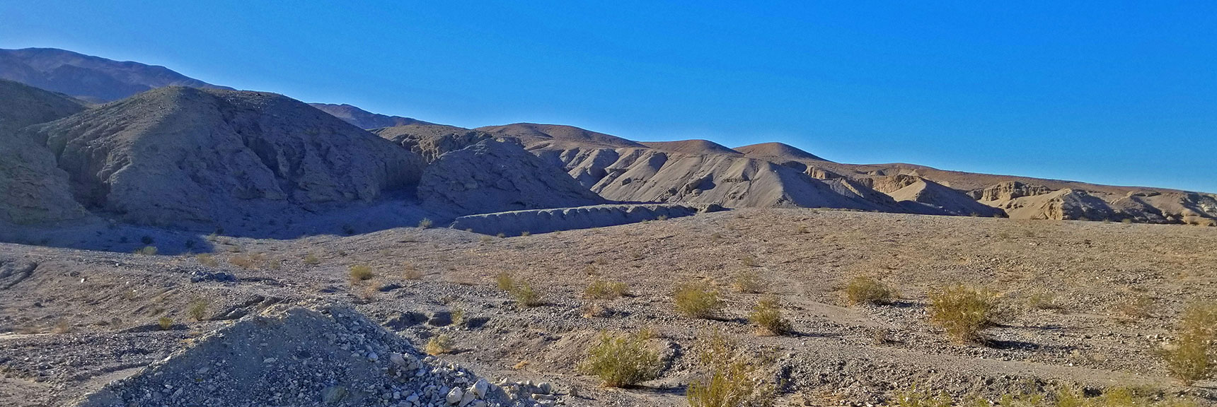 View Toward Canyon Opening from Trailhead Parking Area | Sidewinder Canyon | Death Valley National Park, California