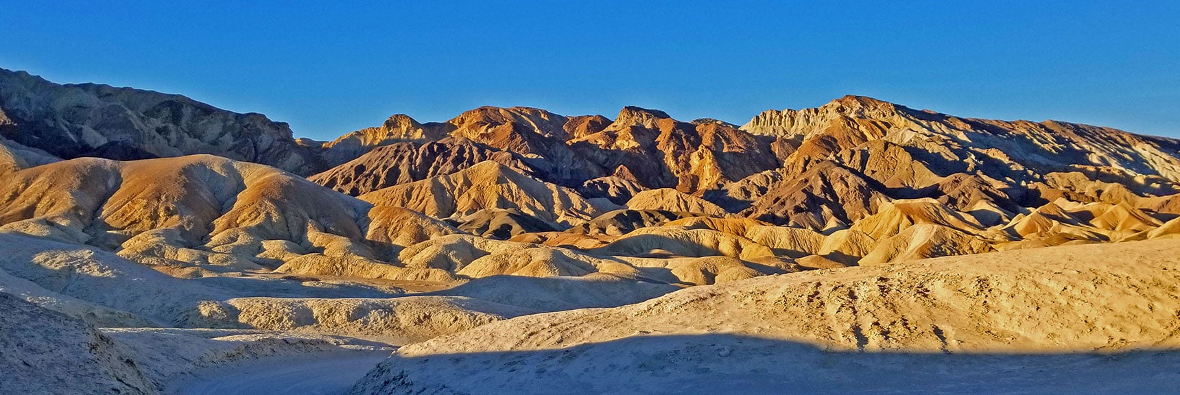 Colorful Hills to the West of the Canyon | Twenty Mule Team Canyon | Death Valley National Park, California
