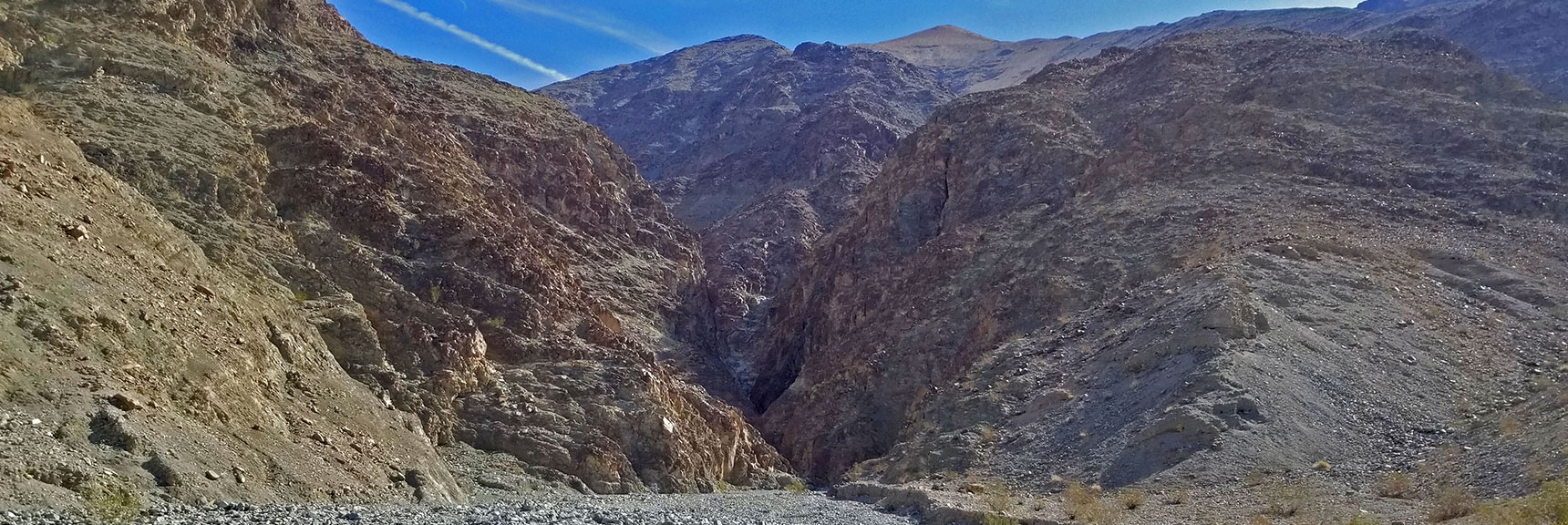 Entrance to Final 1/8th Mile of Canyon and Willow Spring | Willow Canyon | Death Valley National Park, California