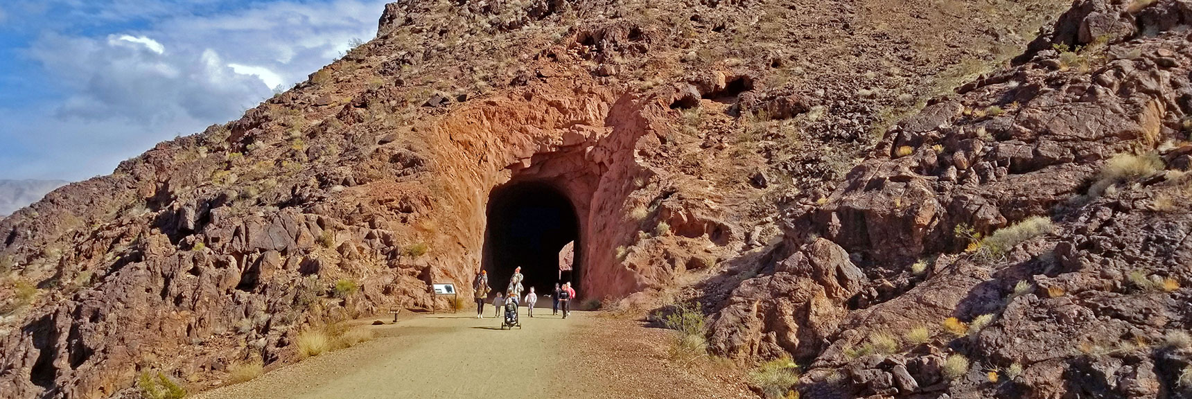 Hikers from Toddlers to Seniors, Along with Serious Runners, Enjoy the Trail | Historic Railroad Trail | Lake Mead National Recreation Area, Nevada