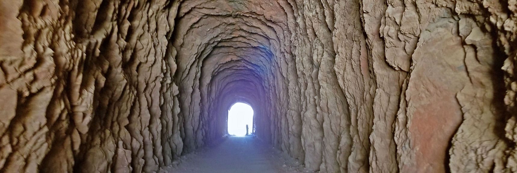More Interior Carved Tunnel Rock | Historic Railroad Trail | Lake Mead National Recreation Area, Nevada