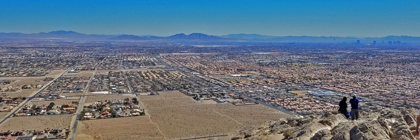 Las Vegas Viewed from Lone Mountain Summit | Lone Mountain | Las Vegas, Nevada