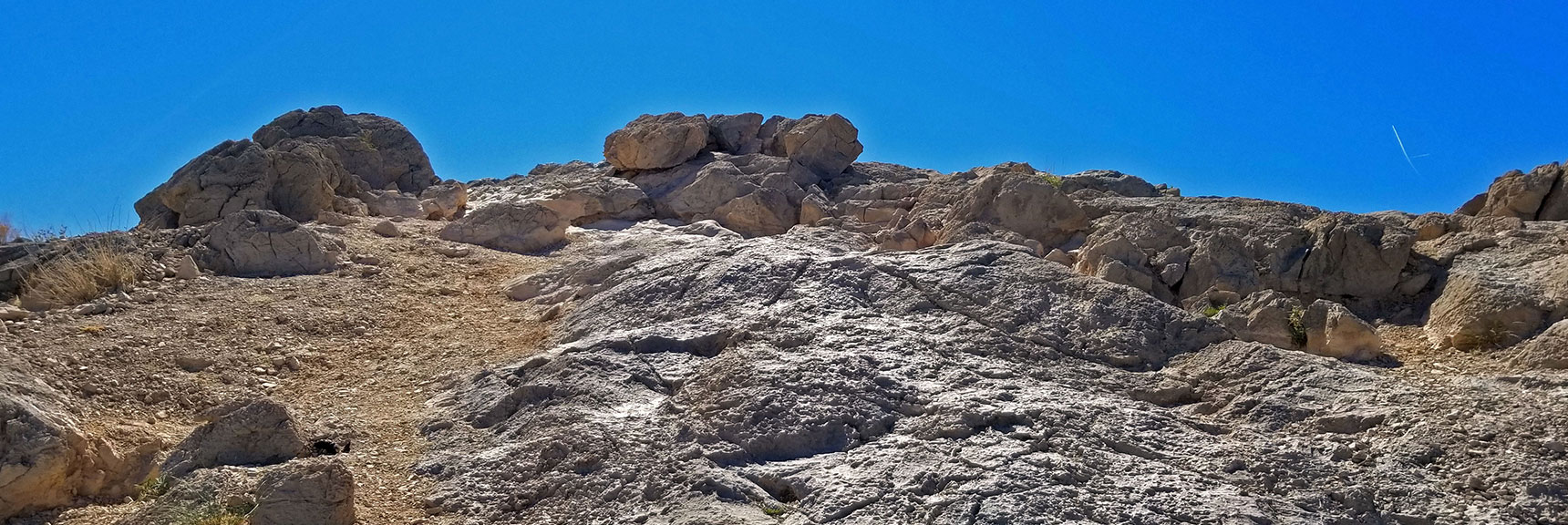 Just Below the Summit. Footing on Rock is the Most Secure | Lone Mountain | Las Vegas, Nevada