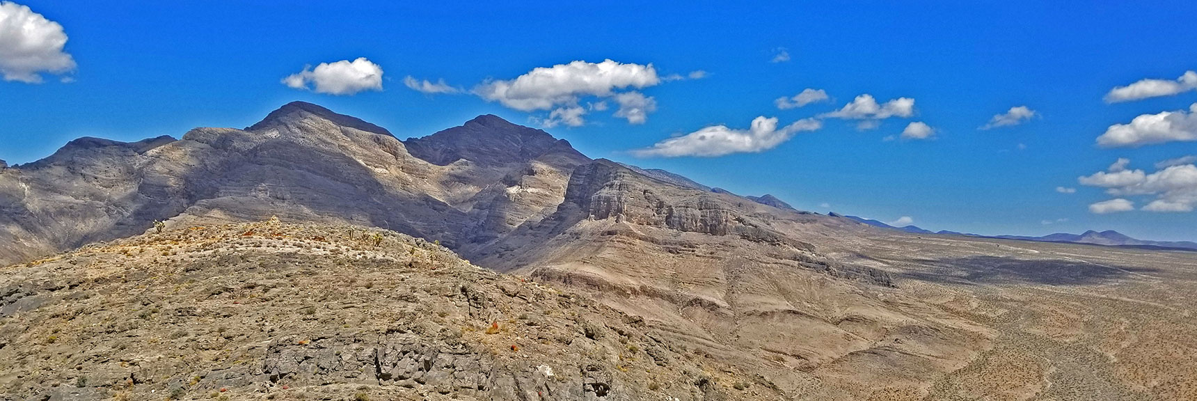 Southern Sheep Range from Fossil Ridge Summit | Fossil Ridge End to End | Sheep Range | Desert National Wildlife Refuge, Nevada
