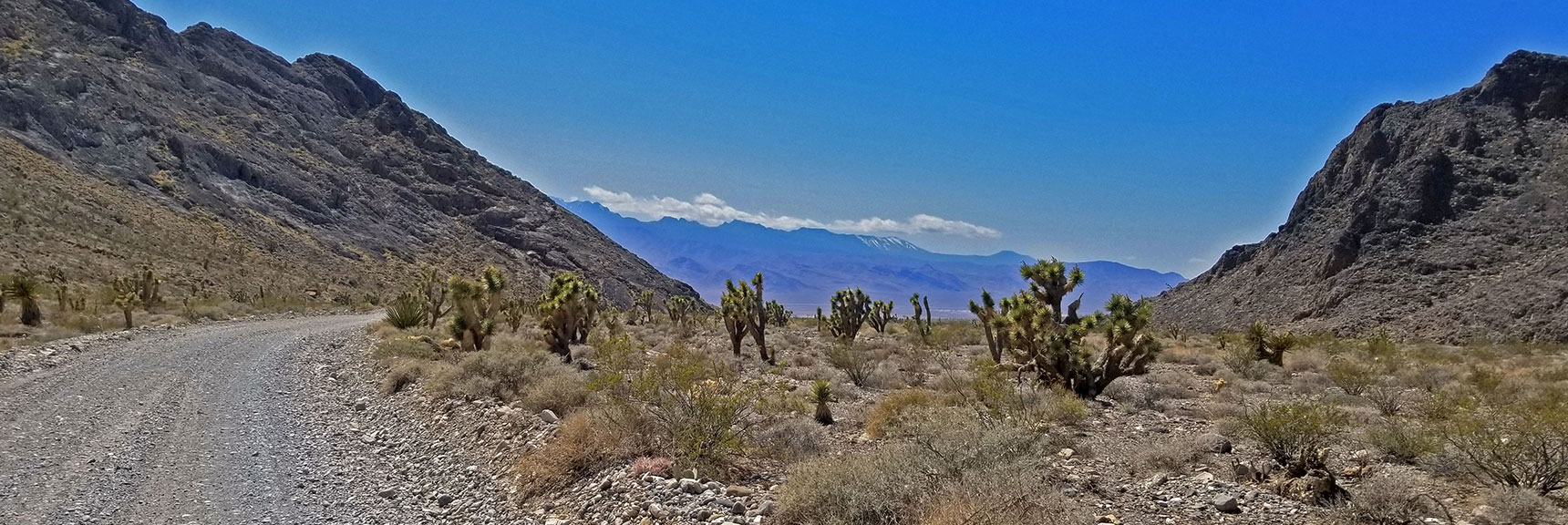 Heading Back on Mormon Well Road Toward DNWR Headquarters | Fossil Ridge End to End | Sheep Range | Desert National Wildlife Refuge, Nevada