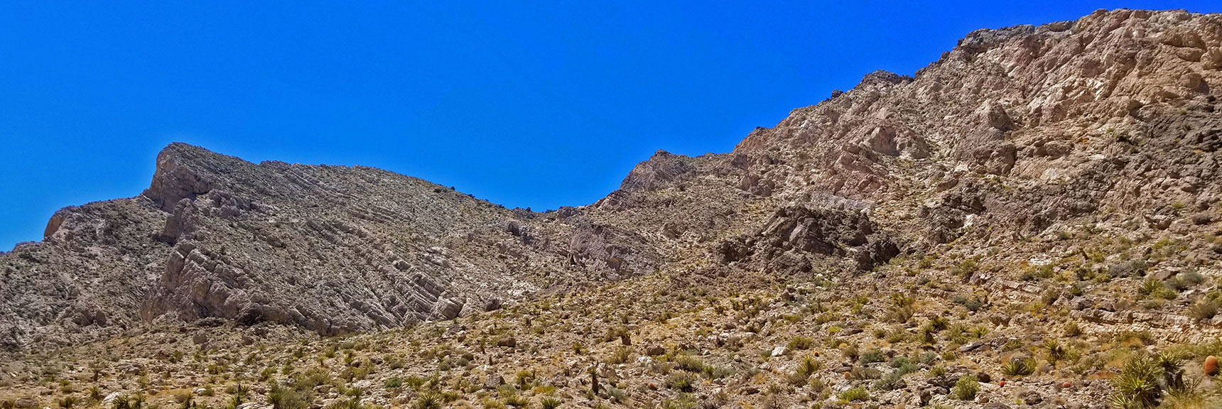 Hopeful Class 3 Approach to Launch Ramp Mountain Summit | Little La Madre Mt, Little El Padre Mt, Little Burnt Peak | Near La Madre Mountains Wilderness, Nevada