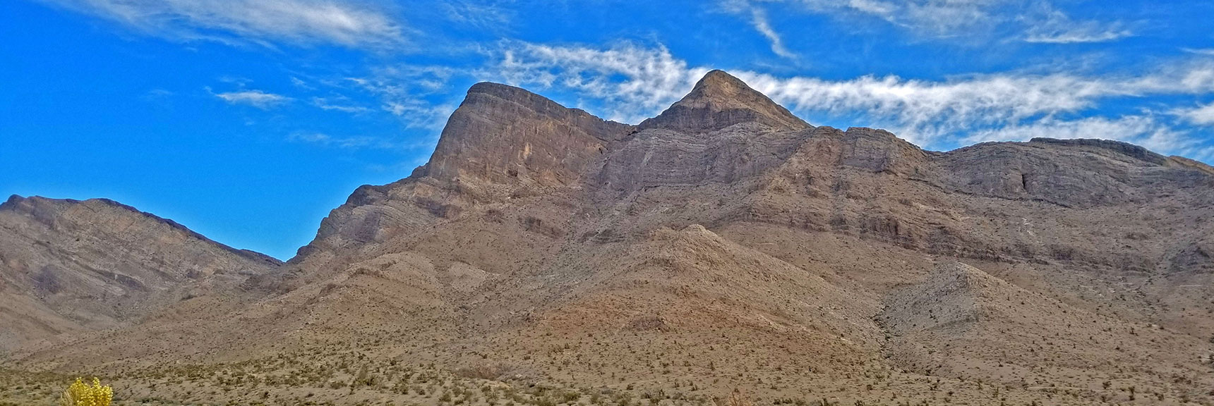 High Points in Ridge System Mirror La Madre & El Padre Mountains Formation | Little Red Rock Las Vegas, Nevada, Near La Madre Mountains Wilderness
