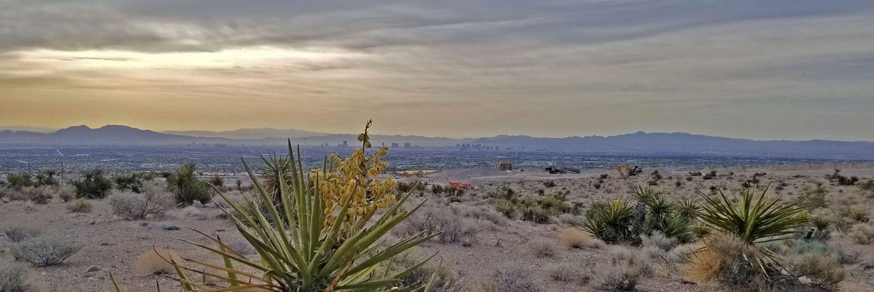 Sunrise View Toward Las Vegas | Little Red Rock Las Vegas, Nevada, Near La Madre Mountains Wilderness