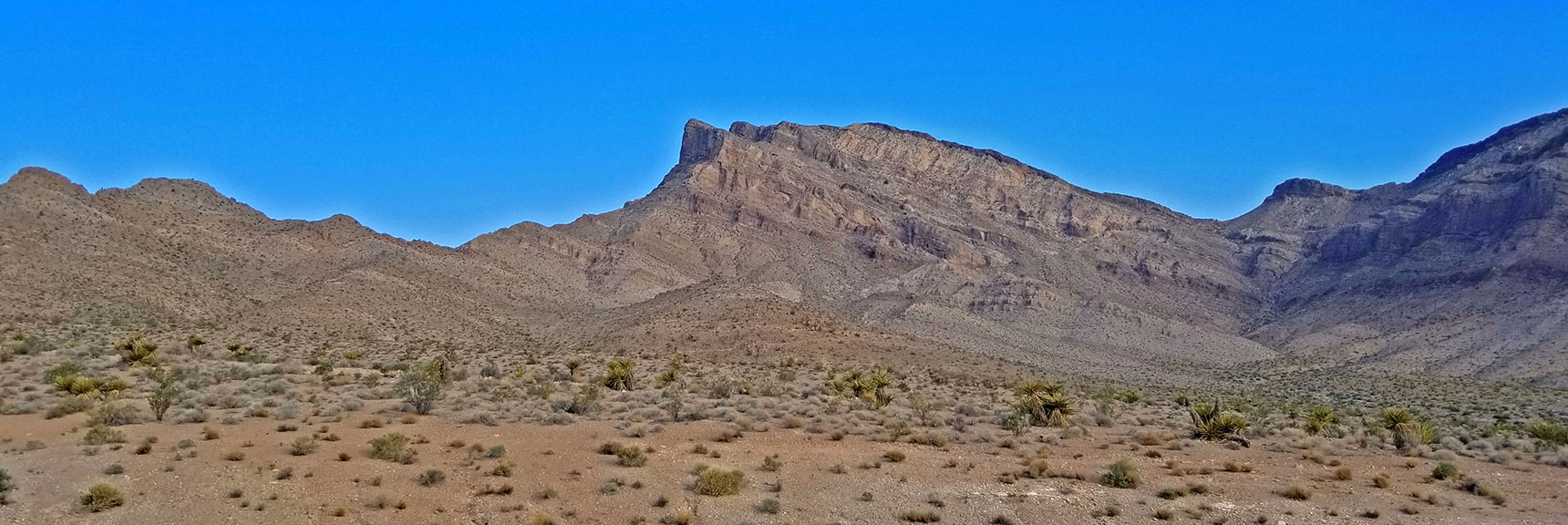 Ridge to the East of Little Red Rock Approach Canyon | Little Red Rock Las Vegas, Nevada, Near La Madre Mountains Wilderness