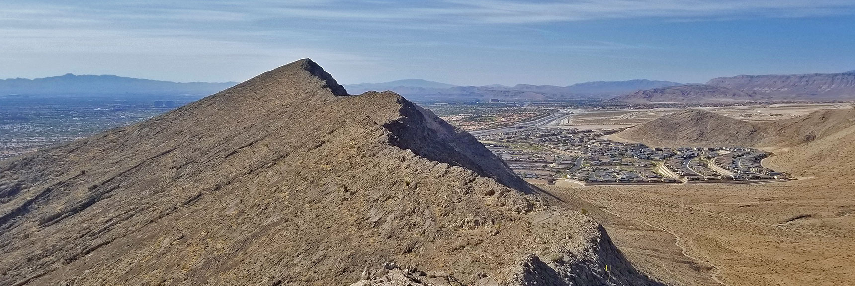 Cheyenne Mountain's Summit Ridge To the Southwestern High Summit Point | Cheyenne Mountain | Las Vegas, Nevada