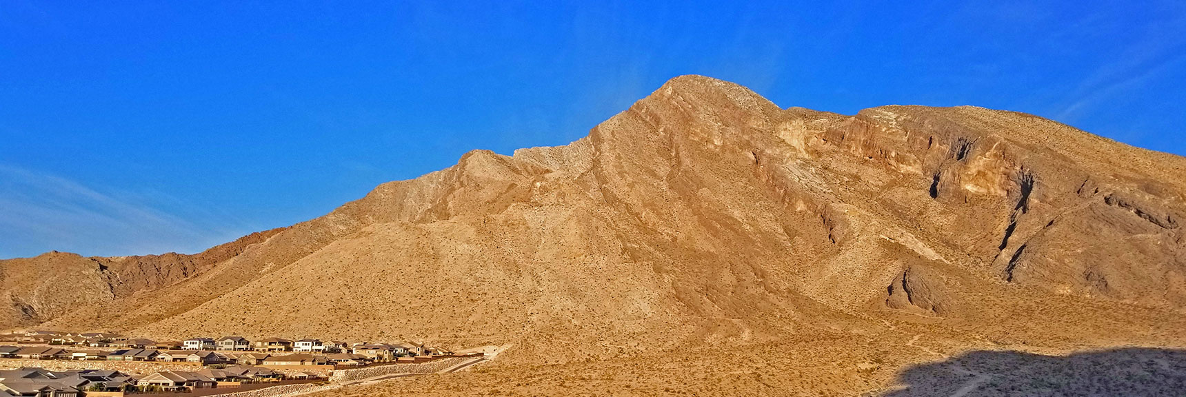 Summerlin Ridge Summit. Next 10 Images Will Reveal Potential Summit Approaches. | Cheyenne Mountain | Las Vegas, Nevada