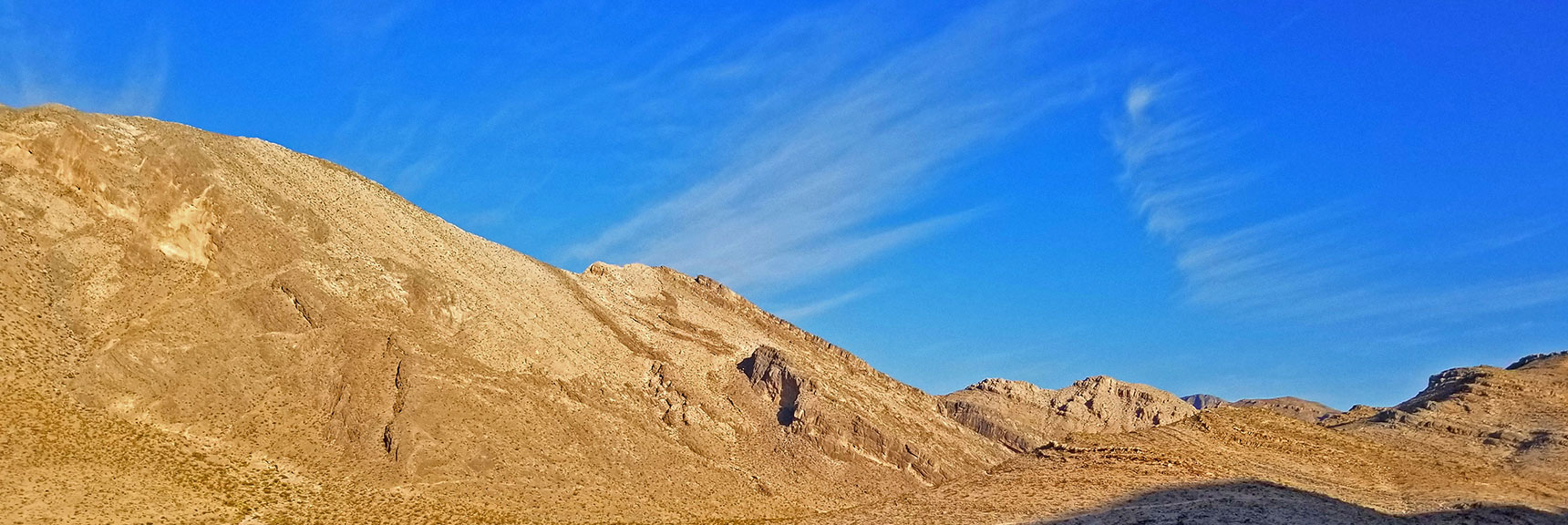 Most Likely Summit Approach Slope Northeast of Summerlin Ridge High Point | Cheyenne Mountain | Las Vegas, Nevada
