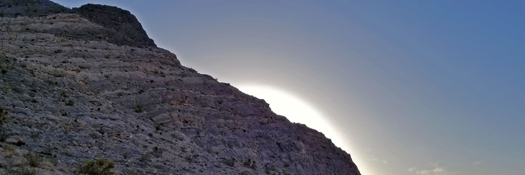 Southwestern Corner of Cheyenne Mt. Scoping Out Potential Summit Approaches | Cheyenne Mountain | Las Vegas, Nevada