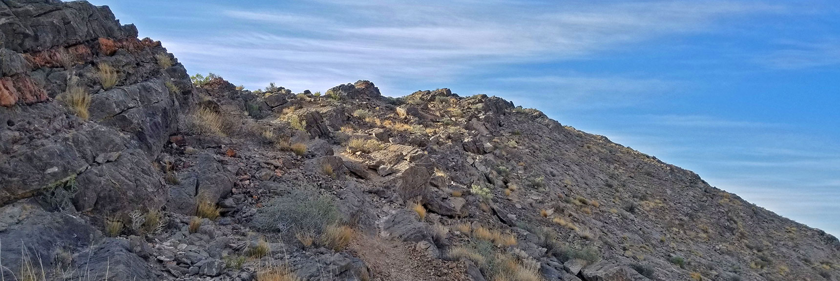 Final Approach to Cheyenne Mt. Summit Ridge | Cheyenne Mountain | Las Vegas, Nevada