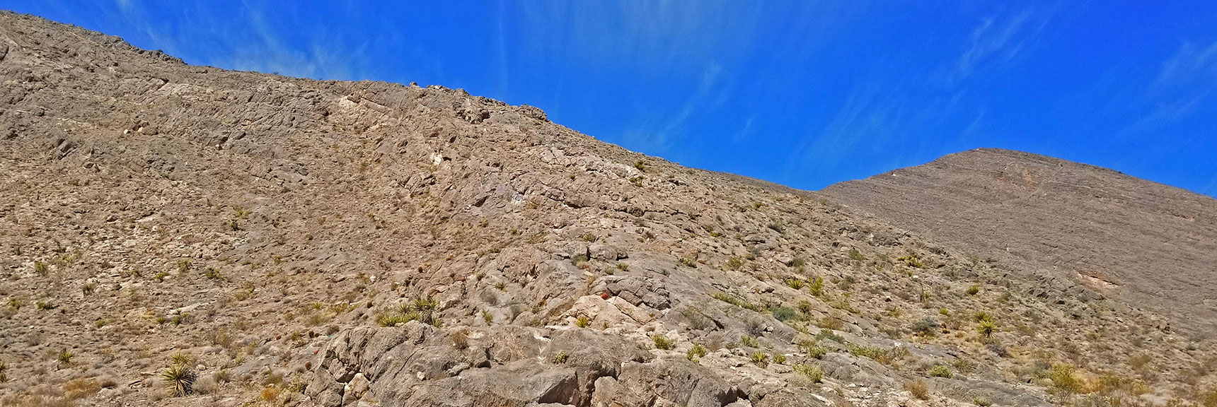 Another Potential Class 3 Summit Ridge Approach South of Trigono Park | Cheyenne Mountain | Las Vegas, Nevada