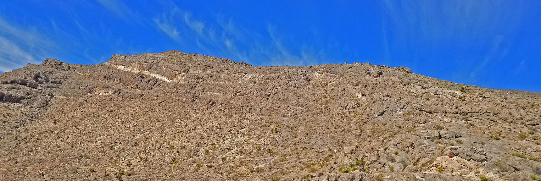 Potential Class 3 Summit Ridge Approach South of Trigono Park | Cheyenne Mountain | Las Vegas, Nevada
