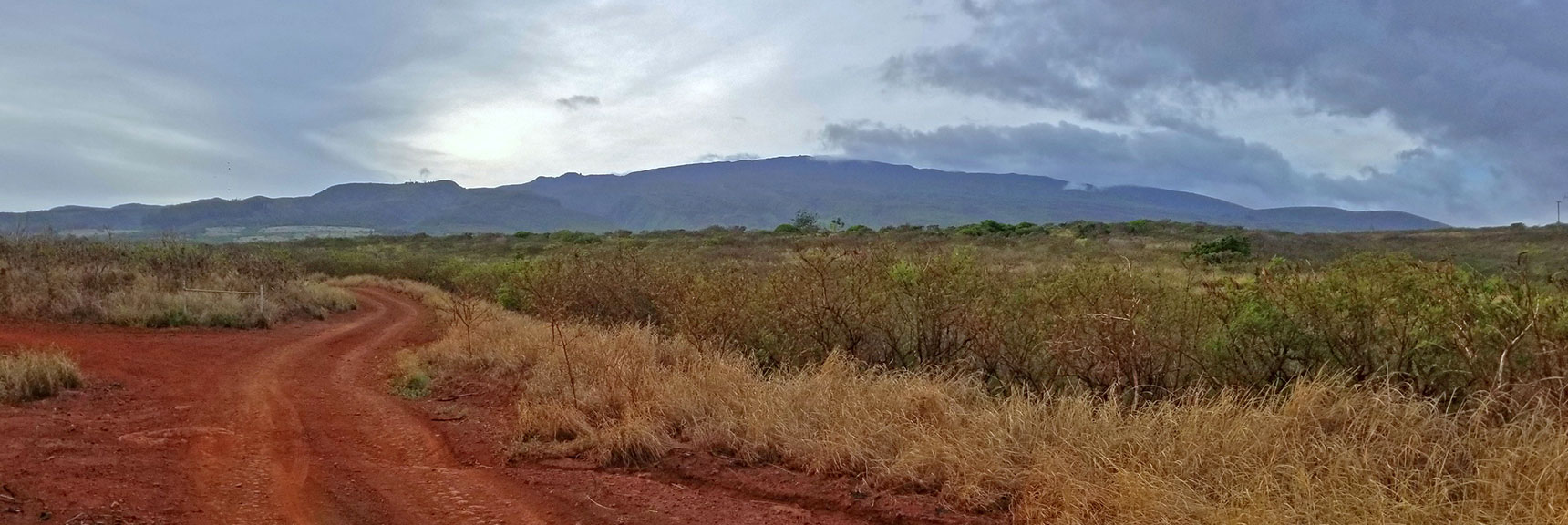 Distant Mountains of West Maui Forest Reserve | Hidden Hills and Jungle Above Kahana in West Maui, Hawaii