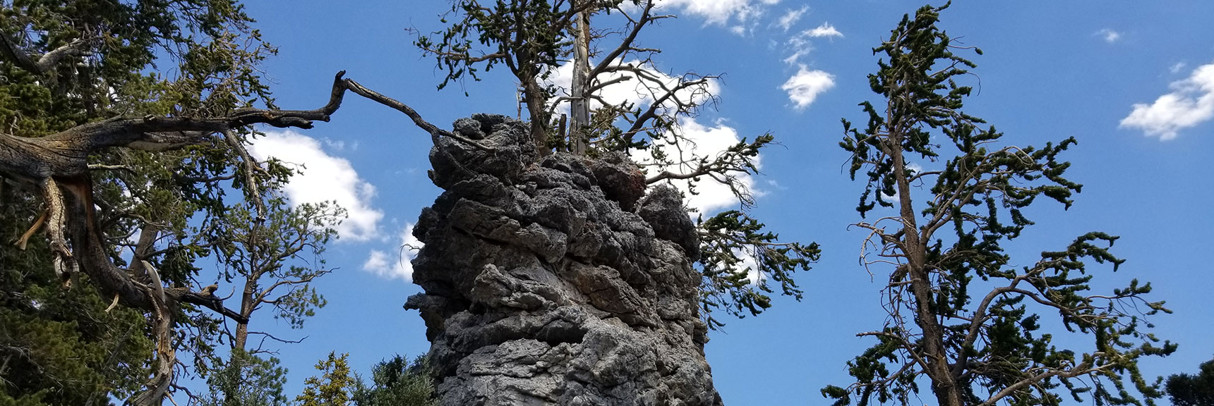 One of the Stone Pillars Near the Arch | Black Rock Sister | Mt Charleston Wilderness | Lee Canyon | Spring Mountains, Nevada
