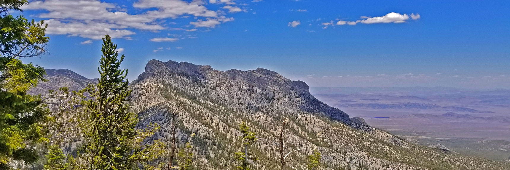 Macks Peak from the Upper Ridge | Black Rock Sister | Mt Charleston Wilderness | Lee Canyon | Spring Mountains, Nevada