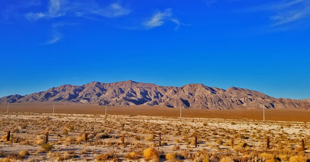 Gass Peak Overview | Desert National Wildlife Refuge, Nevada