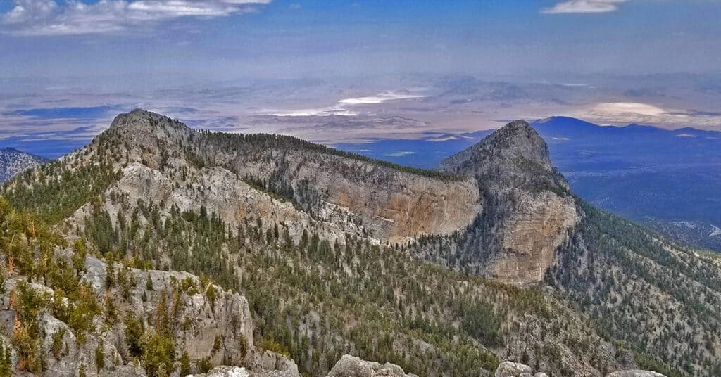 Mummy Mountain Northern Rim Overlook | Mt. Charleston Wilderness | Spring Mountains, Nevada