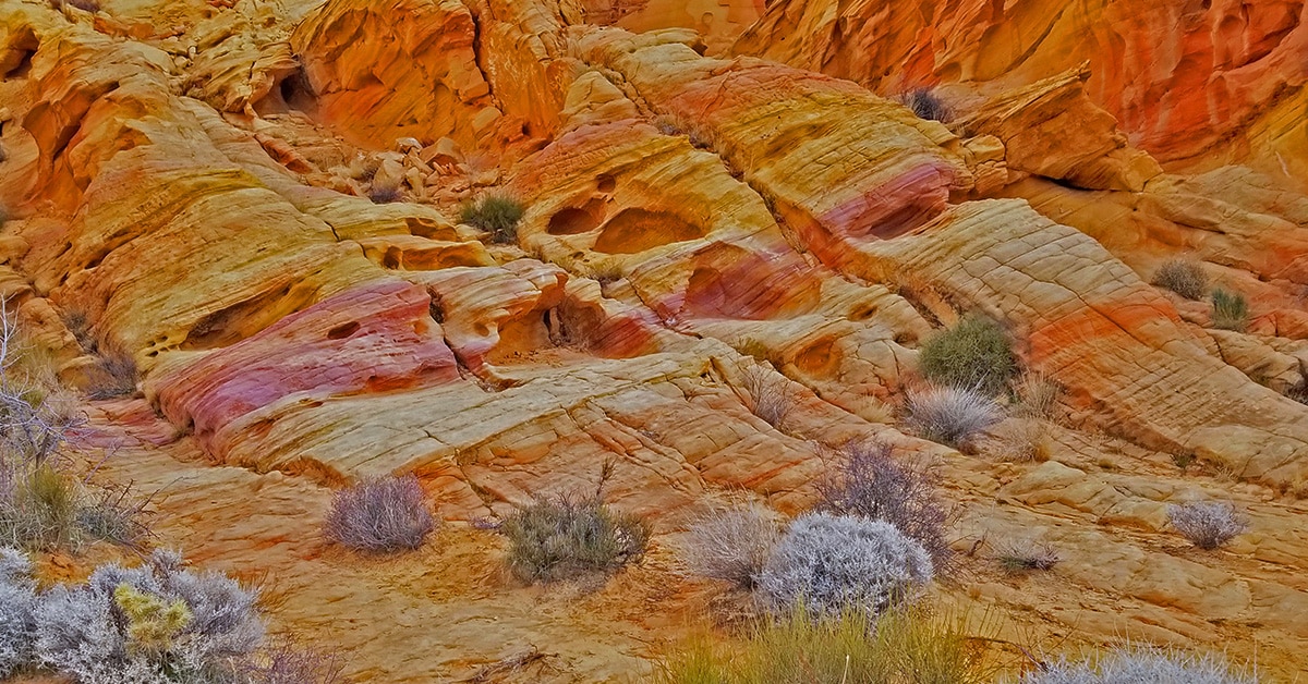 Rainbow Vista Trail Valley of Fire Nevada Las Vegas Area Trails