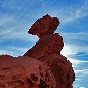 Balancing Rock Trail, Valley of Fire State Park, Nevada