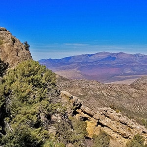 Potosi Mountain Northern Cliffs Trail | Spring Mountains, Nevada