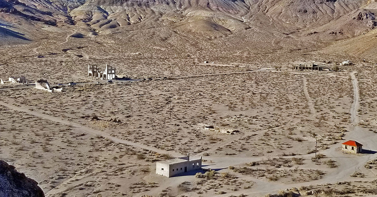 Discover Rhyolite Ghost Town Near Las Vegas, Nevada