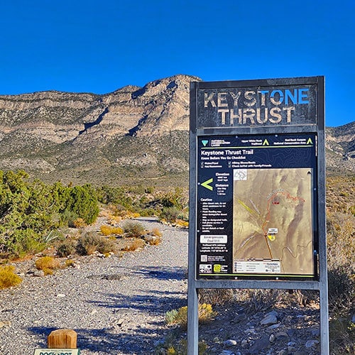 Keystone Thrust Trail | Red Rock Canyon National Conservation Area, Nevada