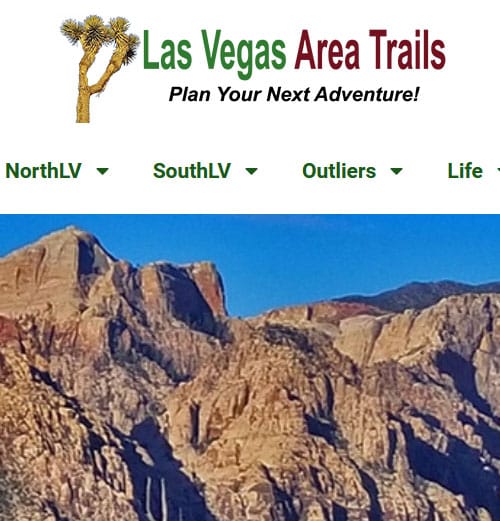 Las Vegas Area Trails | Journalistic Legacy Websites | Las Vegas Area Trails