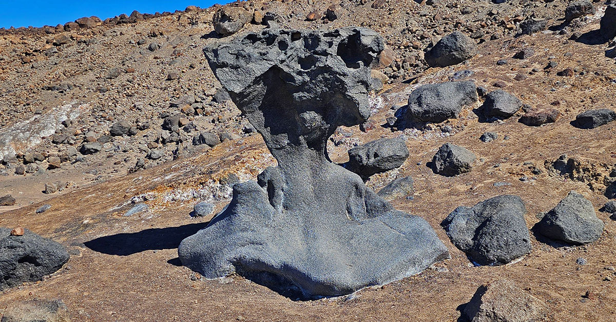 Mushroom Rock Death Valley, California Las Vegas Area Trails