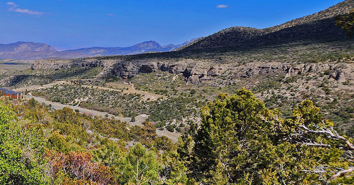 Escarpment Trail Spring Mountains, NV Las Vegas Area Trails