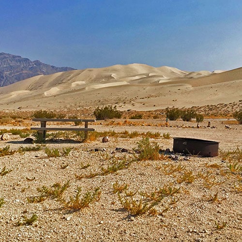 Eureka Dunes Dry Camp | Death Valley National Park, California