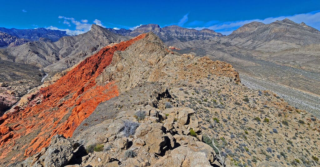 Gray Cap Ridge / Brownstone Basin Loop | La Madre Mountains Wilderness, Nevada